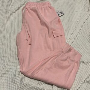 NWT- Jolie & Joy - 1X. Sweatpant Cargo Jogger